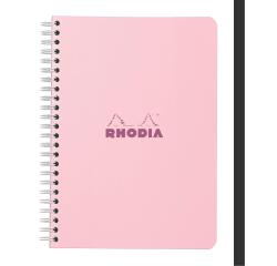 Carnet reliure intégrale Couleurs Rose 14,8 x 21 cm - Rose