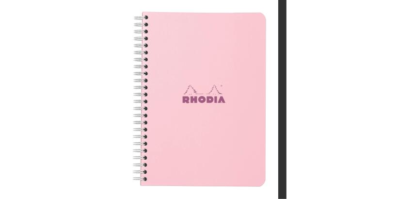 Carnet reliure intégrale Couleurs Rose 14,8 x 21 cm - Rose