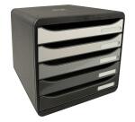 BIG-BOX PLUS black/shades of grey glossy - Shades of grey