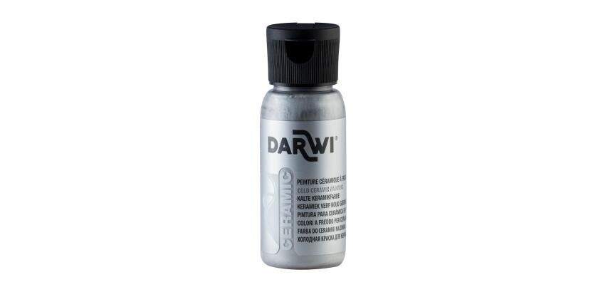 Darwi Ceramic Paint - 50 ml - Silver