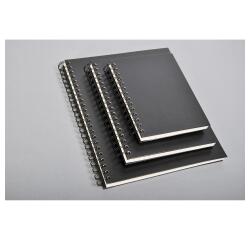 Album Esquisse carnet spiralé 100F 24x30cm 90g - Noir