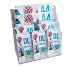 Porta brochure/cataloghi da banco multi-formati - Cristallo