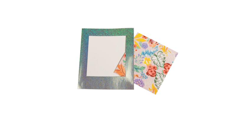 Photo frame kit 30 pieces and cord - Multicolour