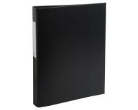 Classeur 2 anneaux cartonné Exacompta A4 - Dos 4 cm noir
