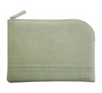 Rhodiarama etui met rits in kunstleer - maat M - 16x22 cm - Celadon