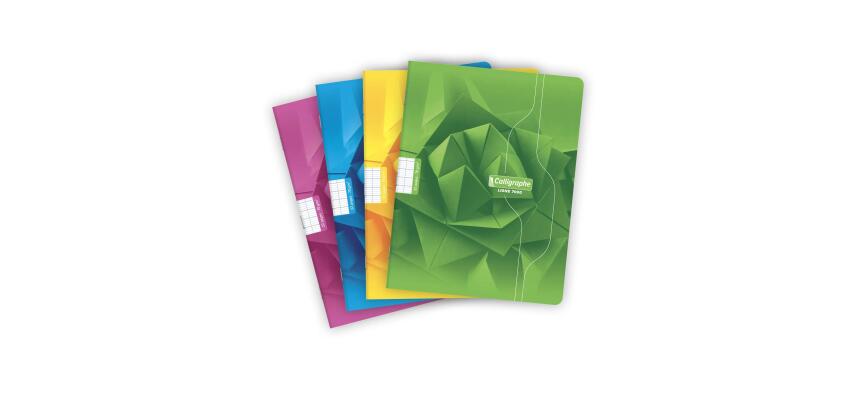 7000, Stapled notebook 17x22cm 16 sheets séyès 70g - Assortment