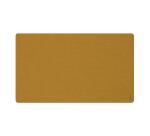 Rhodiarama soepele onderlegger formaat S - 60x35 cm - in Italiaans kunstleer - geleverd in kraftdoos - Goud