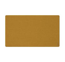 Rhodiarama sous-main souple S (60x35 cm) simili cuir italien - étui kraft - Or