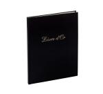 Gastenboek Balacron omslag met opschrift Livre d'Or - 100 pagina's - 27x22cm verticaal