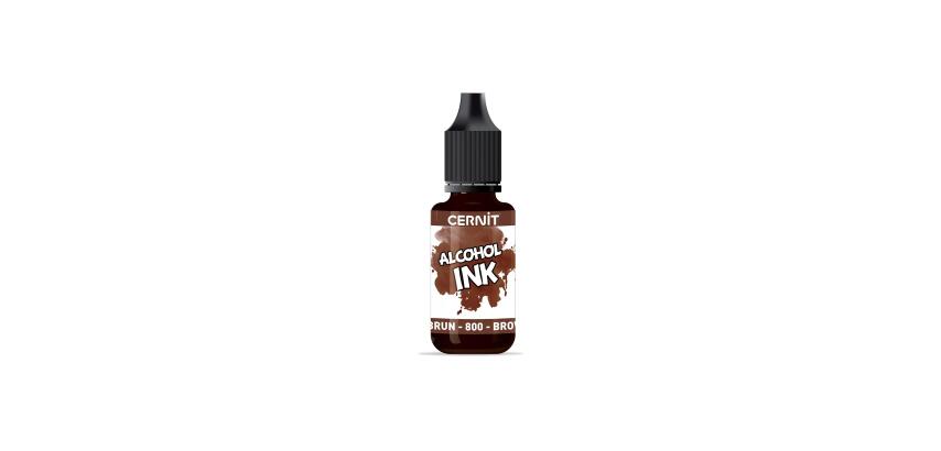 Alkoholtinte 20ml, Braun - Braun