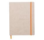 Rhodia Softcover Notebook - B5 - Lined - 80 Sheets - 90gsm - Beige