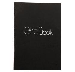 Graf'Book 360° carnet cousu dos brut 100F A4 100g F - Noir