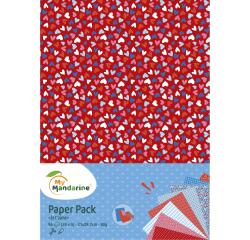 Paper Pack, Amour - Multicolore