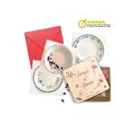Creative box, flower presses and postcards to decorate - Multicolour