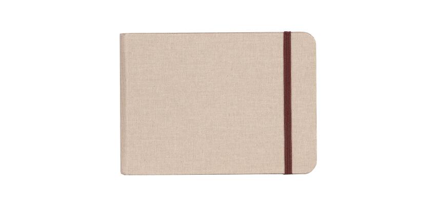 Goldline Voyage carnet toilé 32F A6 180g - Naturel