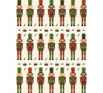 Décopatch Assortment 4 Foil Papers - The Nut Cracker