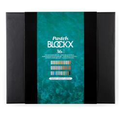 BLOCKX Wooden Box of 36 Soft Pastels - Portrait