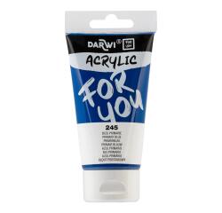 Darwi For You, Acrylfarbe, Tube 75 ml - Primärblau