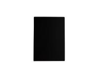 Support visuel en ardoise incliné A6 - Noir