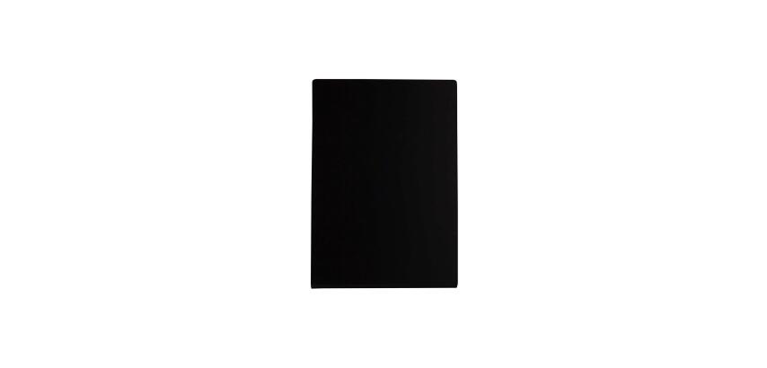 Soporte de pizarra inclinada A6 - Negro