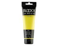 Feine Acrylfarbe, Acrylic Artist, Tube 120ml - Blockx Gelb