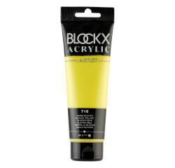 Feine Acrylfarbe, Acrylic Artist, Tube 120ml - Blockx Gelb