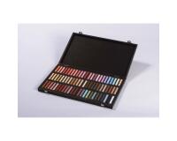 Coffret bois 72 Pastels - Portait