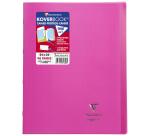 Koverbook Stapled Polypro Notebook 5x5, Margin 240x320 - Pink