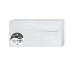PAPIERS MARBRÉS, Paquet de 20 enveloppes Pollen 110x220mm 120g/m2 - Bleu marbré