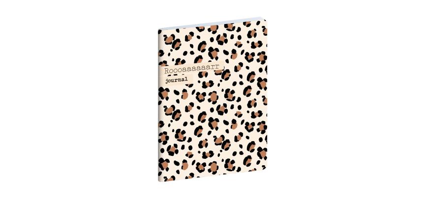 Notebook Roar Clear lined 10.5 x 15 cm - Visual