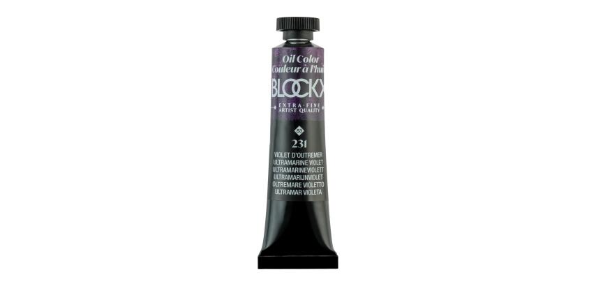 Peinture à l'huile extra-fine tube 20ml - Violet d'outremer