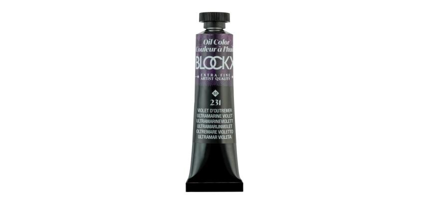 Peinture à l'huile extra-fine tube 20ml - Violet d'outremer