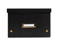Boîte de rangement à plat carton 27x36x19cm Néo Déco