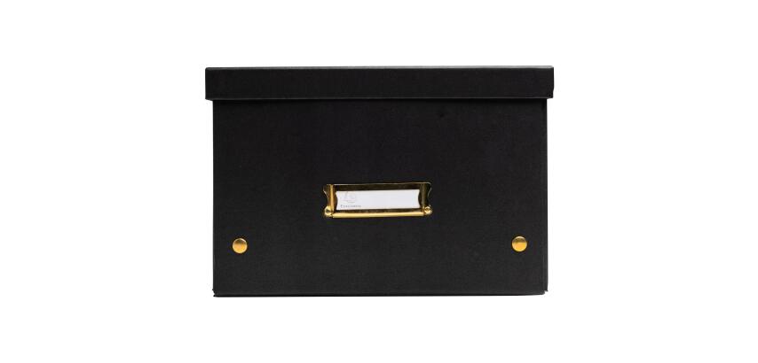 Ablagebox, flach geliefert 27x36x19cm, Neo Deco