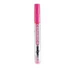 DARWI Kalte Keramikfarbe, Marker 2mm Spitze, Inhalt 6ml, Pink - Rosa