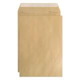 Boite de 250 Pochettes Kraft Adour Brun C4-229x324 mm - Auto-Adhésives - 90g/m2 - Brun