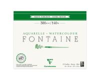 Fontaine bloc collé 4 côtés 25F 24x30cm 300g grain torchon