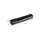 REPTILE DESIGN Trousse slim 4x2,5x19,5 cm, Python noir - Python noir
