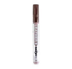 DARWI Ledermarker, Spitze 2mm, Inhalt 6ml, Kakao - Kakao