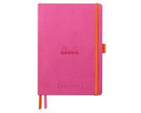 Rhodiarama Goalbook souple A5 240 pages dot papier ivoire 90g - Fuchsia
