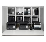 Module de classement Big Box Plus horizon 4 tiroirs Ecoblack