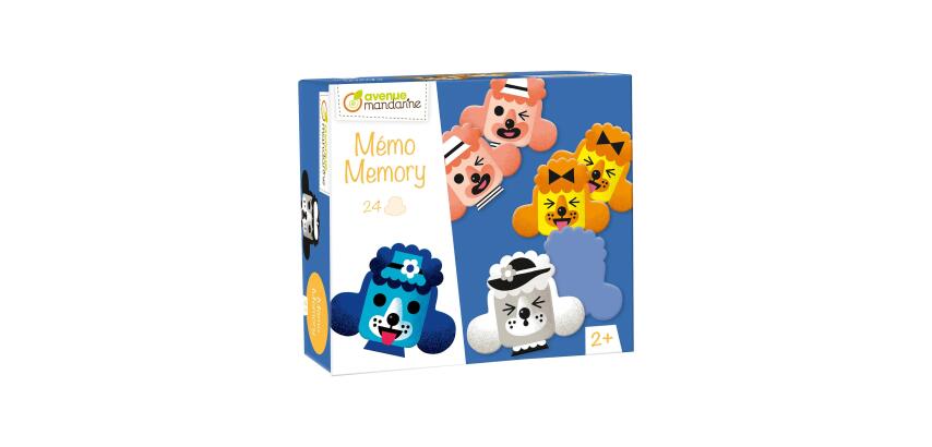 Mémory, Grimaces - Multicolore