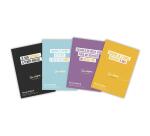 Puntenboek geniet A5 20 blad - Fantasie design geassorteerd - Geassorteerde kleuren
