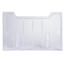 Elemento de pared de distribuidor folletos (a montar) - A4 horizontal - 8 x 32,7 x 21,3 cm - 80x327x213 mm