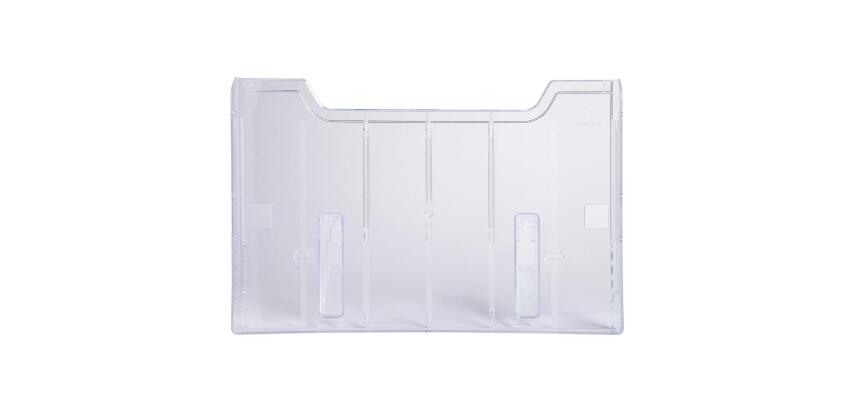 Element für Wandprospekthalter A4 horizontal, Exacryl