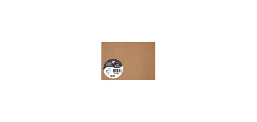 Carte pliée Pollen 110 x 155 210 g/m2 - Sachet de 5