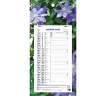 Calendrier mensuel Nature avec feuillets détachables 15,5 x 28,5 cm sur plaque imprimée 19 x 41 cm 2027 - Visuel aléatoire