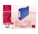 Boite de classement à pression Dos 60mm polypropylène 7/10e Opaque - A4