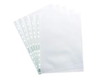 Sachet de 50 pochettes perforées PP recyclé Forever 9/100e - A4 - Translucide