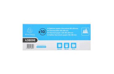 Papel térmico Exacompta 80 x Ø 80 x 12 mm x 85m 48g 1 copia SBPA